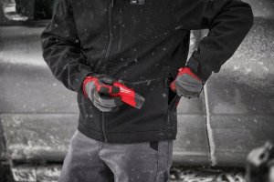 Kurtka męska Milwaukee MILWAUKEE.HEATED JACKET M12HJBL5-0(L) BLACK 3