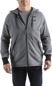 Milwaukee MILWAUKEE.HEATED SWEATSHIRT. M12HHGREY4-0(XL) GRAY 3