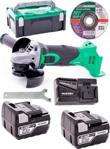 Szlifierka Hikoki HIKOKI.ANGLE GRINDER. 18V 125 G18DSL2 2x5.0Ah HITSYSTEM ... 3