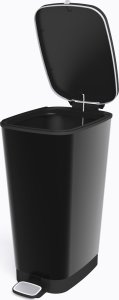 Curver KETER GARBAGE BIN WITH PEDAL 60L BLACK IT 4