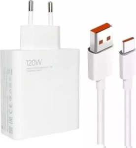 Xiaomi Oryginalna Ładowarka Xiaomi USB 6A 120W MDY-13-EE + kabel 6A Mi Hyper Turbo Charge Bulk 1