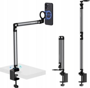 Telesin Uchwyt Mocowanie Imadło Magnes Magnetyczny Magsafe Na Telefon Tablet Vlog / P3-ds-02 3