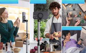 Telesin Uchwyt Mocowanie Imadło Magnes Magnetyczny Magsafe Na Telefon Tablet Vlog / P3-ds-02 9