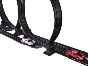 Jokomisiada Elektryczny tor rajdowy wyścigowy samochodowy 2 auta AUDI 4,5m RC0619 6