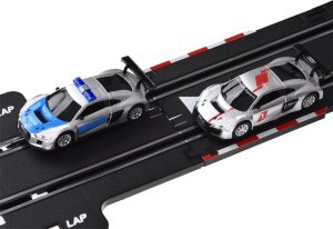 Jokomisiada Elektryczny Tor wyścigowy rajdowy samochodowy 2 auta AUDI trasa 8m RC0620 11