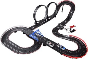 Jokomisiada Elektryczny Tor wyścigowy rajdowy samochodowy 2 auta AUDI trasa 8m RC0620 5