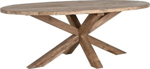Bigbuy Home Stoły do Jadalni Home ESPRIT drewno tekowe 220 X 120 X 78 cm 1