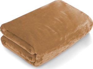 LOZKOHOLICY.PL Sp.z o.o. Sp. K. Koc 160 x 200 Akrylowy Gładki Ciepły Claude 10 1
