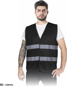 Reis KOS-COLOR - Kamizelka ostrzegawcza niebieska ,  biała , czarna , czerwona , granatowa , zielona - granatowy 2XL 2