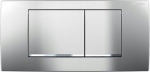 Przycisk spłukujący Geberit 115.899.JQ.1 / GEBERIT / TWINLINE30 / PRZYCISK URUCHAMIAJĄCY , DO SPŁUKIWANIA DWUDZIELNEGO: CHROM MATOWY LAKIEROWANY, POWLEKANY EASY-TO-CLEAN / 1