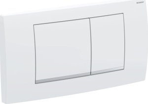 Przycisk spłukujący Geberit 115.899.JQ.1 / GEBERIT / TWINLINE30 / PRZYCISK URUCHAMIAJĄCY , DO SPŁUKIWANIA DWUDZIELNEGO: CHROM MATOWY LAKIEROWANY, POWLEKANY EASY-TO-CLEAN / 3