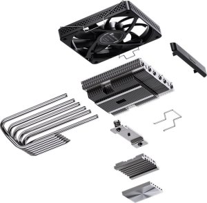 Chłodzenie CPU Jonsbo HP-600 Czarne 9