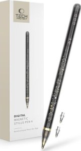 Rysik Tech-Protect TECH-PROTECT DIGITAL MAGNETIC STYLUS PEN ”4” IPAD CLEAR/BLACK 1