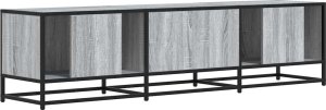 vidaXL vidaXL Szafka pod telewizor, szary dąb sonoma, 160x35x41 cm 6
