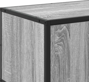 vidaXL vidaXL Szafka pod telewizor, szary dąb sonoma, 160x35x41 cm 8