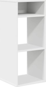 vidaXL Regał na książki, biały, 34x31x80 cm, materiał drewnopochodny 2