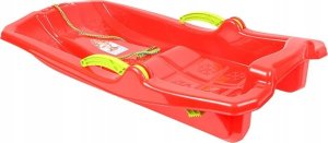 Marmat Sanki z Oparciem Hamulcami dla Dzieci Plastikowe Czerwone MARMAT 80 x 43cm 2