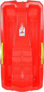 Marmat Sanki z Oparciem Hamulcami dla Dzieci Plastikowe Czerwone MARMAT 80 x 43cm 3