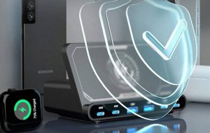 Ładowarka Blitzwolf Stacja ładująca BW-S27 160W, 2xUSB-A, 4xUSB-C, 15W (czarna) 7