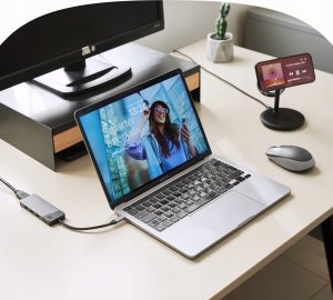 Ładowarka Green Cell Greencell MagScape Ładowarka Indukcyjna Stand 3w1 MagSafe do iPhone, Apple Watch, AirPods i innych słuchawek bezprzewodowych 8