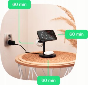 Ładowarka Green Cell Greencell MagScape Ładowarka Indukcyjna 3w1 MagSafe do iPhone, Apple Watch, AirPods, Smartwatch i słuchawek bezprzewodowych 2