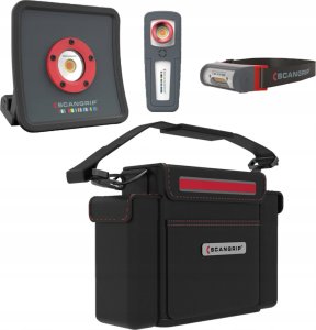 Scangrip Lampy do detailingu i dopasowywania kolorów w poręcznej torbie 49.0220 4