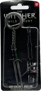 Breloczek Good Loot Brelok Good Loot The Witcher 3 Geralt Two Swords Keychain 2