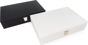 Swarovski SV 050 skórzany portfel z kamieniami swarovskiego czarny SV 050 6