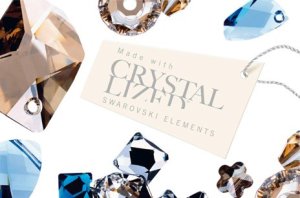 Swarovski SV 050 skórzany portfel z kamieniami swarovskiego czarny SV 050 7