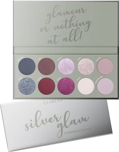 Claresa Claresa Paleta cieni do powiek Silver Glam 12g 1