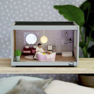 Micki Zestaw z wanną do domku dla lalek Lundby 2