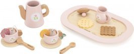 Viga Toys Viga 44267 PolarB Drewniany zestaw do kawy i herbaty - pink 4