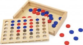 LeanToys Viga 44743 Gra logiczna - 4 oczka 2