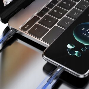 Kabel USB Dudao USB-C - USB-C 2 m Czarny (6976625333066) 2