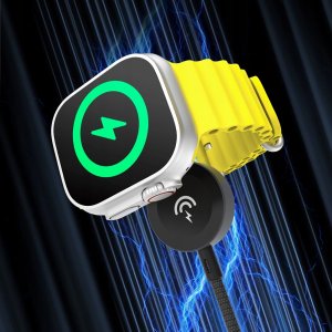 Dudao Ładowarka indukcyjna Dudao A12C do Apple Watch 1,2m - czarna 2