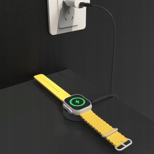 Dudao Ładowarka indukcyjna Dudao A12C do Apple Watch 1,2m - czarna 4