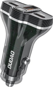 Ładowarka Dudao Ładowarka samochodowa Dudao R78 78W USB-C PD / 2xUSB-A QC - czarna 3