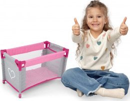 Milly Mally Łóżeczko dla lalek Lisa Prestige Pink 5