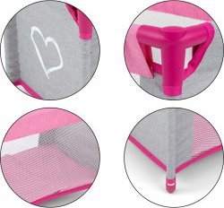 Milly Mally Łóżeczko dla lalek Lisa Prestige Pink 9