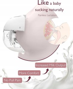 Momcozy MOMCOZY Podwójny Przenośny Bezprzewodowy Laktator M5 6