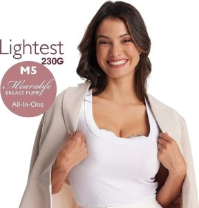 Momcozy MOMCOZY Przenośny bezprzewodowy laktator M5 2