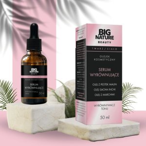 Nature Queen Serum Wyrównywacz Tonu (Olej Z Pestek Malin, Sacha Inchi, Marchwi) 50Ml - Big Nature Beauty 1