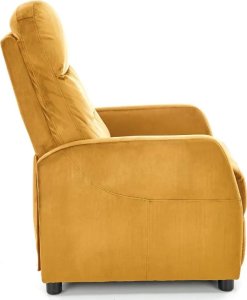 Halmar Fotel rozkładany FELIPE 2 VELVET musztardowy HALMAR 4