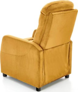 Halmar Fotel rozkładany FELIPE 2 VELVET musztardowy HALMAR 5