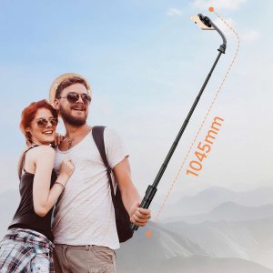 Selfie stick Yesido Selfie stick kijek Statyw Tripod uchwyt magnetyczny do telefonu zdjęć + Pilot Bluetooth Yesido SF19 Magnetic czarny 2