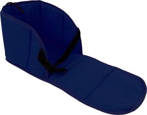 LeanToys Materac Do Sanek Miękki Trzy Zapięcia Granatowy LEAN Toys (13363) 2