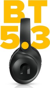 Słuchawki Niceboy Słuchawki bezprzewodowe nauszne Hive XL 3 czarno-niebieski 3