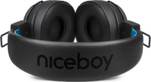Słuchawki Niceboy Słuchawki bezprzewodowe nauszne Hive Joy 3 Czarno-niebieski 3