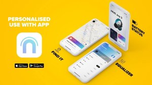 Słuchawki Niceboy Słuchawki bezprzewodowe nauszne Hive Joy 3 Czarno-niebieski 6