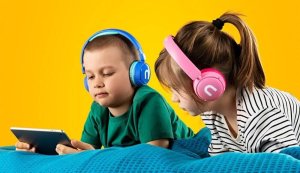 Słuchawki Niceboy Słuchawki bezprzewodowe nauszne dla dzieci Hive Kiddie Niceboy Niebieski 6